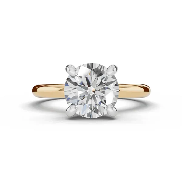 Signature Hearts & Arrows Hidden Halo Ring (2mm)