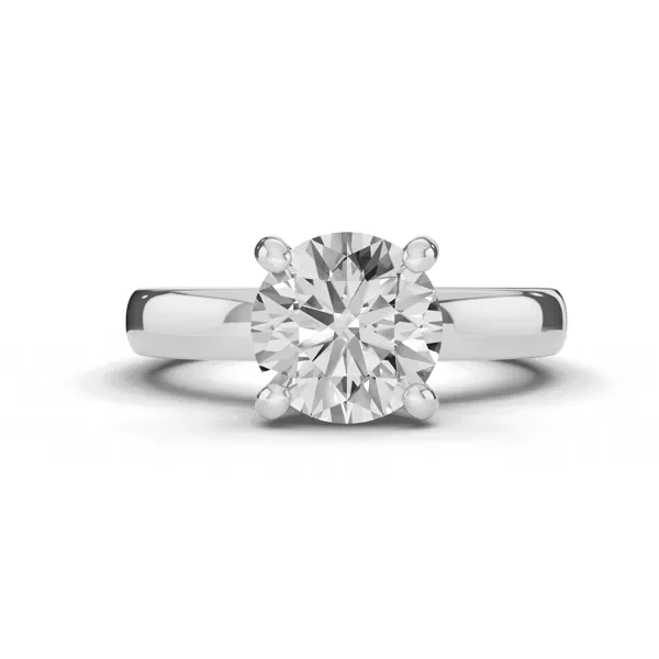 Tradition Hidden Halo Euroshank Engagement Ring (3mm)