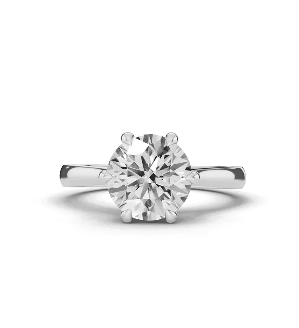Tradition Cathedral Solitaire Engagement Ring (2.5mm)