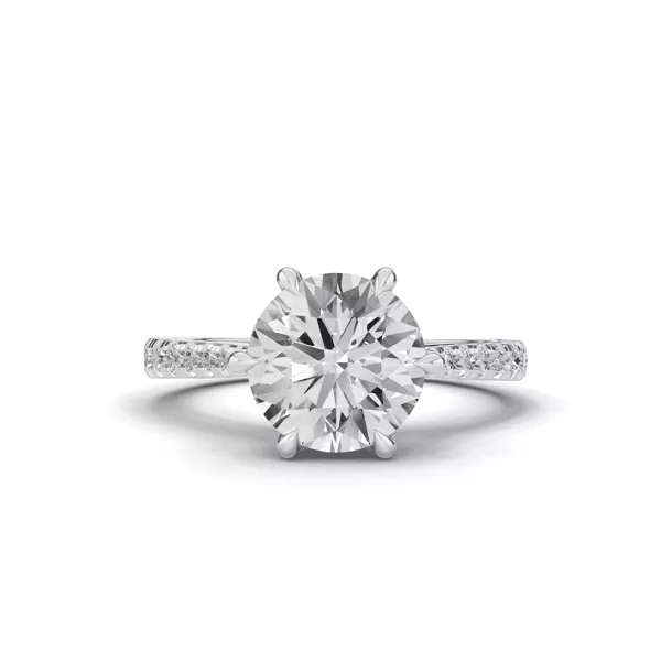 Tradition Cathedral Pavé Ring (0.30 ct. tw.)