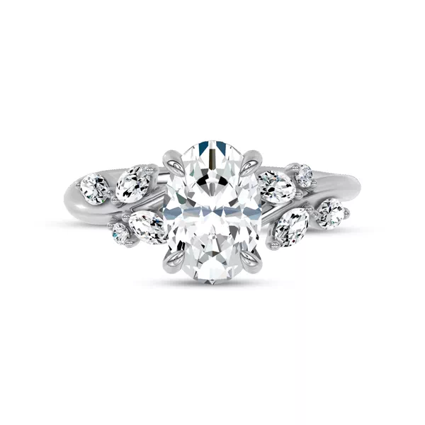 Lea Nature-Inspired Engagement Ring