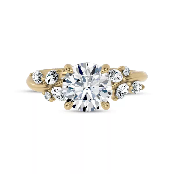 Lea Nature-Inspired Engagement Ring
