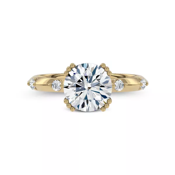 Opera Knife-Edge Lab Ring by Christian Siriano
