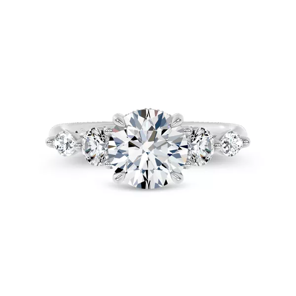 Kerry Mixed Shape Lab Engagement Ring