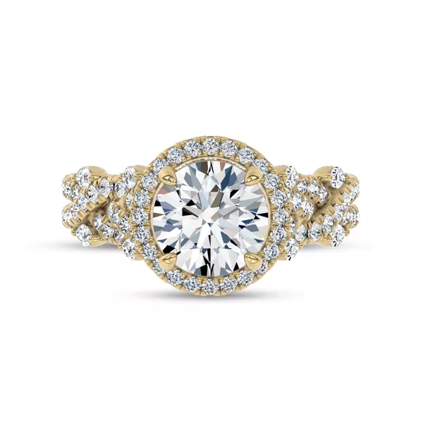 Embellis Lab Engagement Ring by Christian Siriano