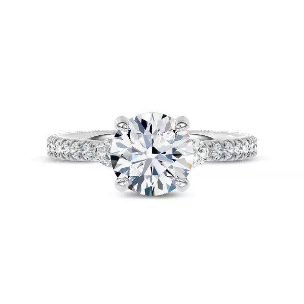 Ardora Pear Lab Engagement Ring by Christian Siriano