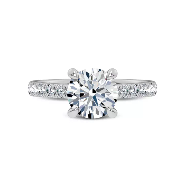 Joye Pavé Lab Engagement Ring by Christian Siriano