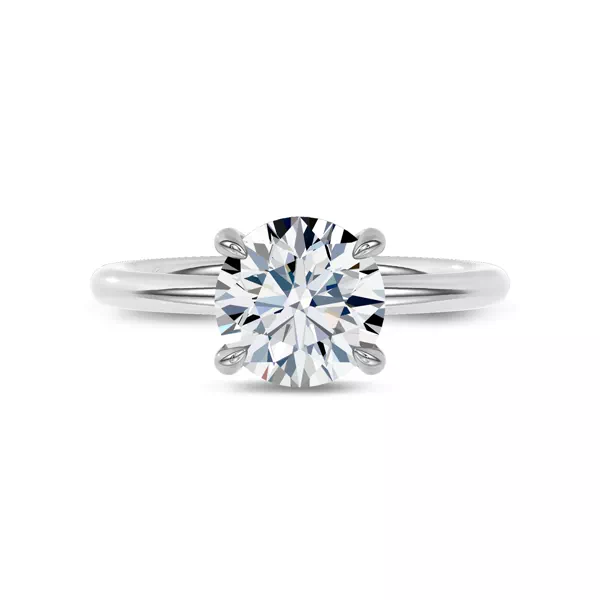 Moonlit Veil Lab Engagement Ring by Christian Siriano
