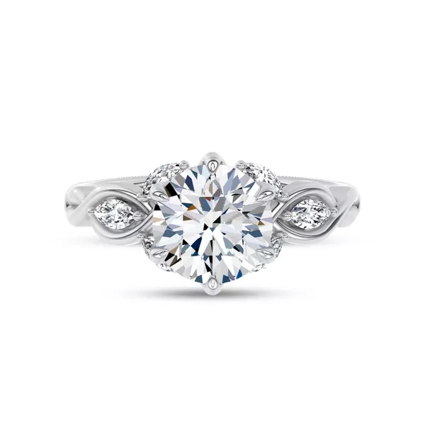 Valora Vine Lab Engagement Ring by Christian Siriano