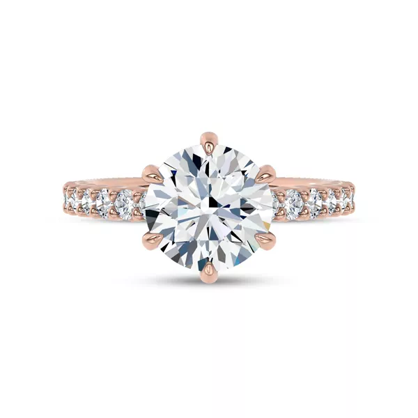 Ovation Pavé Engagement Ring by Christian Siriano