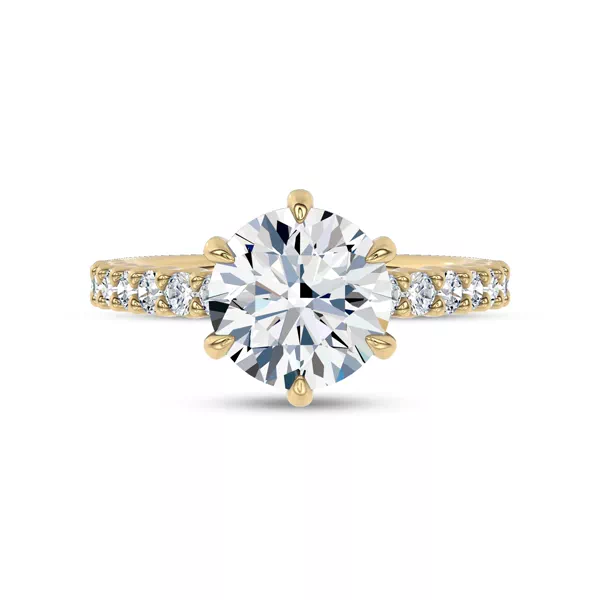 Ovation Pavé Engagement Ring by Christian Siriano