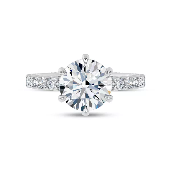 Ovation Pavé Engagement Ring by Christian Siriano