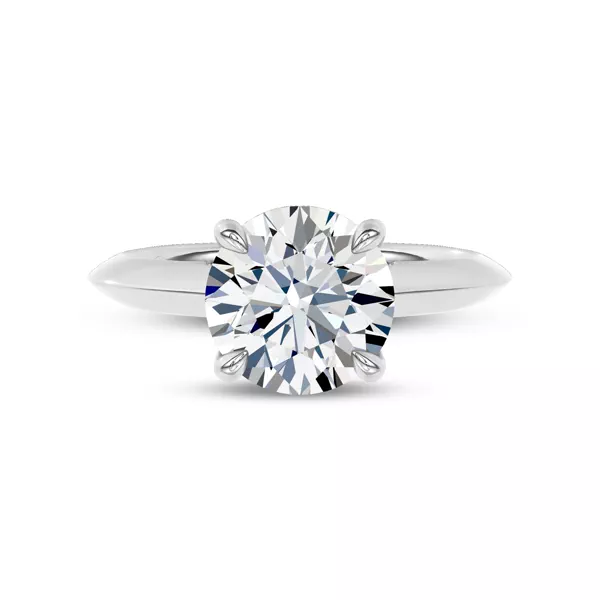 Avant Knife-Edge Lab Engagement Ring by Christian Siriano