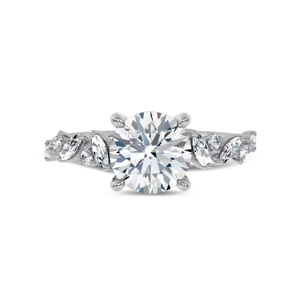 Hayley Scattered Diamond Engagement Ring