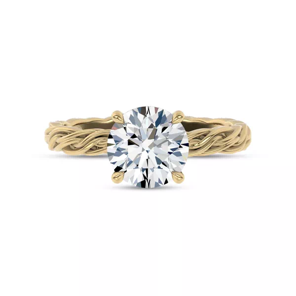 Woven Love Eternity Engagement Ring by Christian Siriano