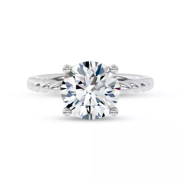 Yarn Twist Engagement Ring by Christian Siriano