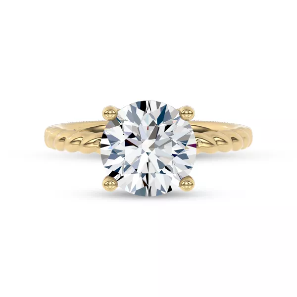 Yarn Twist Engagement Ring by Christian Siriano