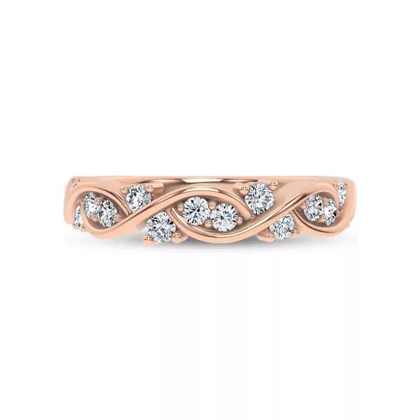 Charlie Swirl Diamond Band