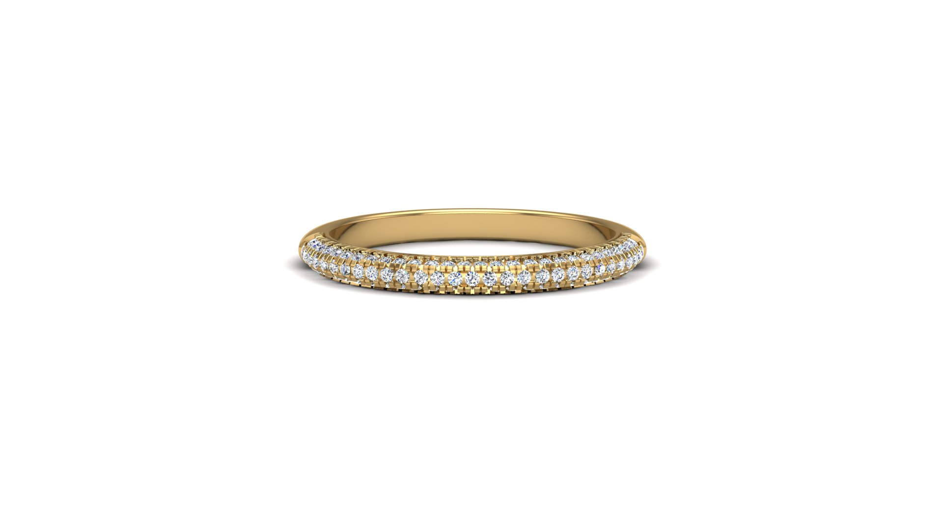 Kira Triple Pave Band