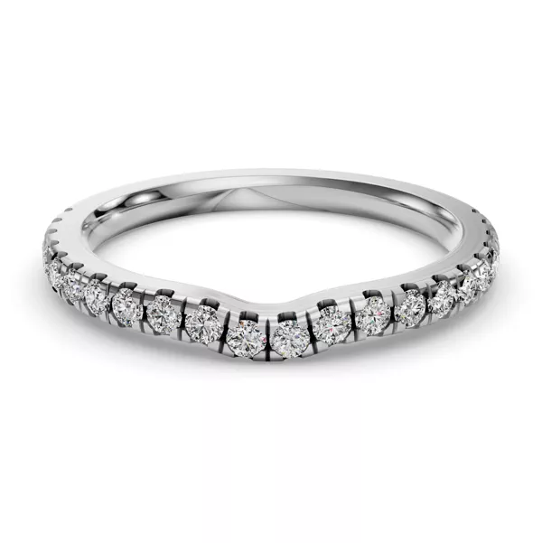 Kennedy Grand Pavé Contoured Band