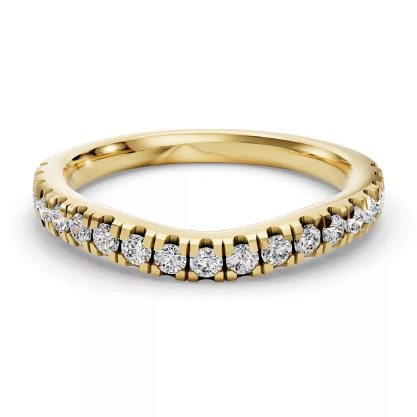 Ilana Pavé Contoured Band (2.2mm)