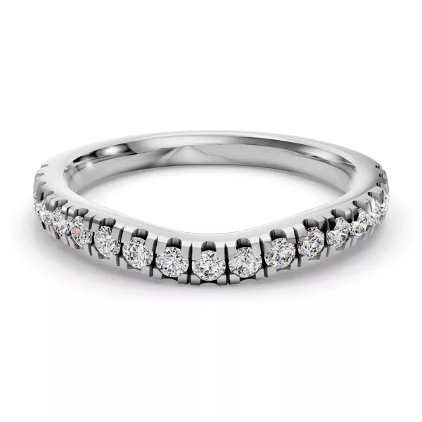 Ilana Pavé Contoured Band (2.2mm)