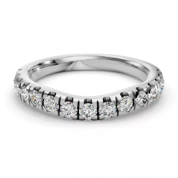 Ilana Pavé Contoured Band (2.7mm)