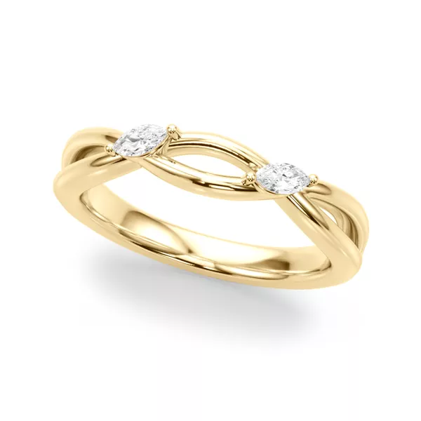 Lissora Twisted Marquise Band