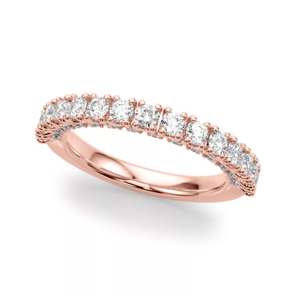 Vellara Sculpted Pavé Band