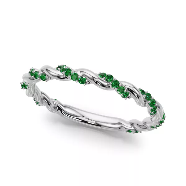 Freya Lab Emerald Twist Band