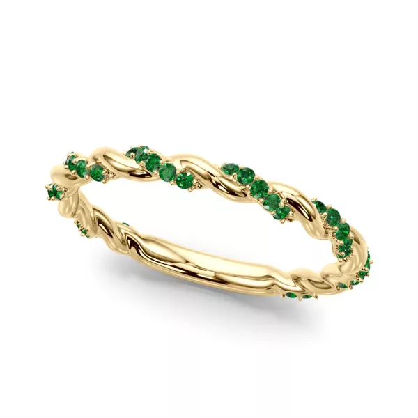 Freya Lab Emerald Twist Band