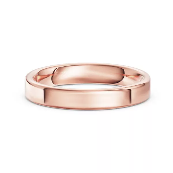 Flat Comfort-Fit Band (4mm)