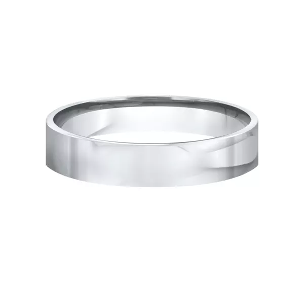 Flat Comfort-Fit Band (4mm)