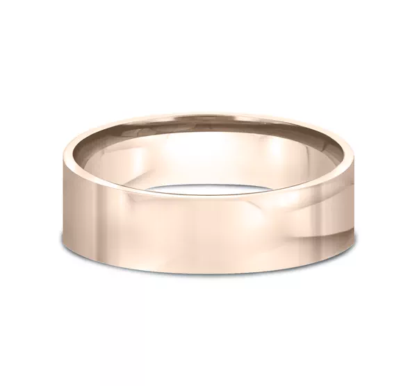 Flat Comfort-Fit Band (8mm)