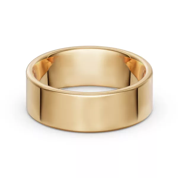 Flat Comfort-Fit Band (8mm)