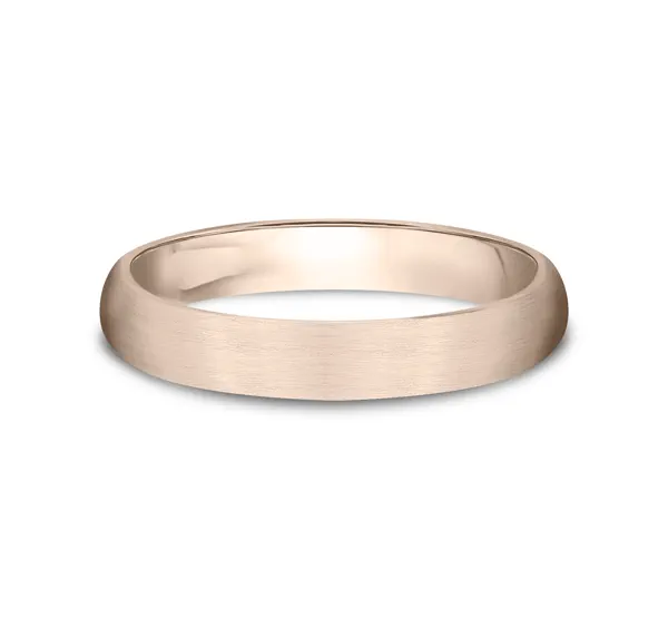 Midweight Classic Satin Finish Plain Band (3mm)