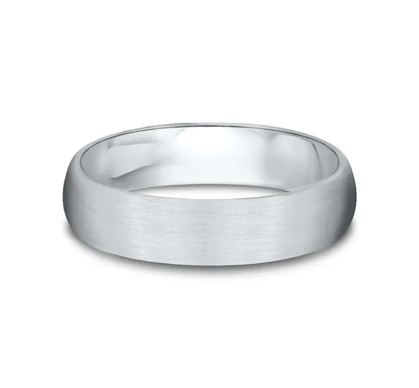 Midweight Classic Satin Finish Plain Band (5mm)