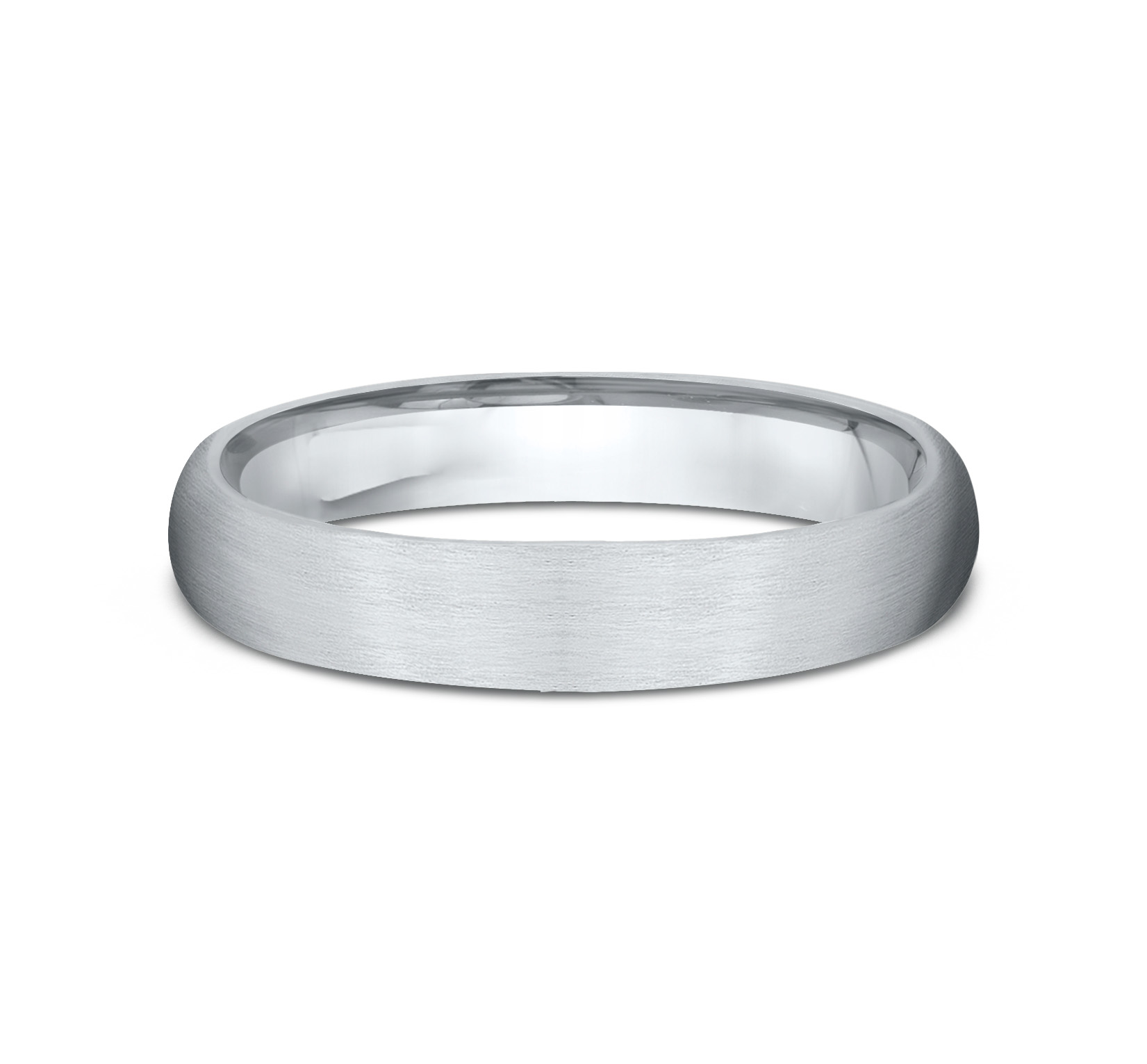 Classic Comfort-Fit Satin Finish Band (4mm)