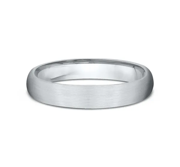 Classic Comfort-Fit Satin Finish Band (4mm)