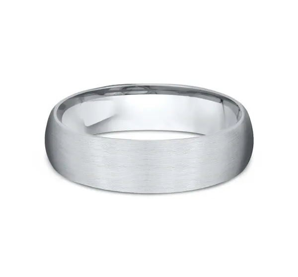 Classic Comfort-Fit Satin Finish Band (6mm)