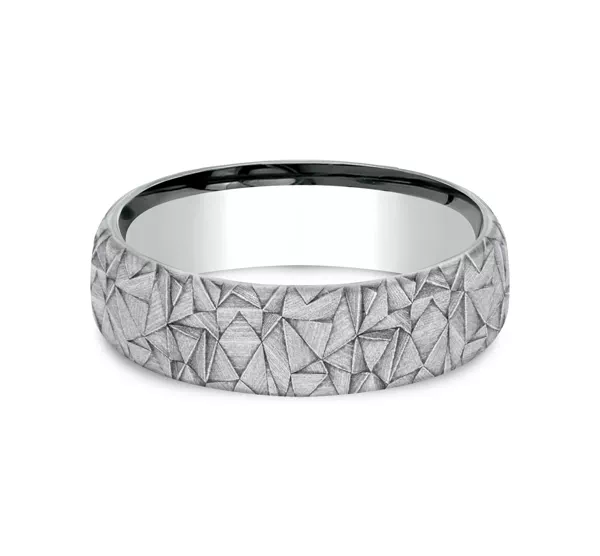 Prism Texture Comfort-Fit Band (6.5mm)