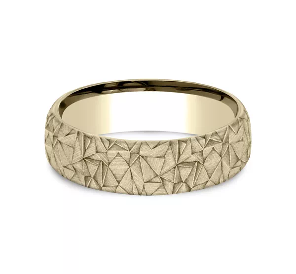 Prism Texture Comfort-Fit Band (6.5mm)