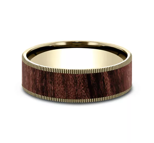 Cherry Wood Comfort-Fit Band (7.5mm)