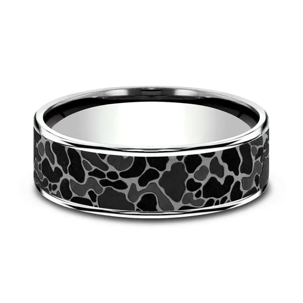 Stealth Camo Two-Tone Comfort-Fit (7.5mm)