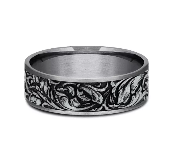 Sovereign Mixed Metal Comfort-Fit Band (7.5mm)