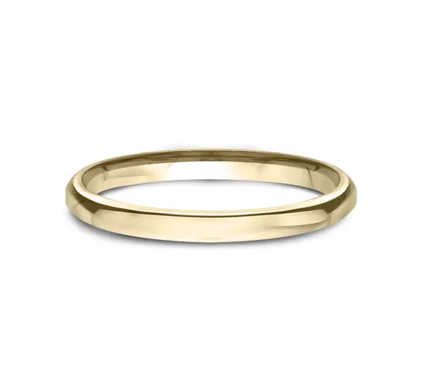 Euro Comfort-Fit Plain Band (2.5mm)