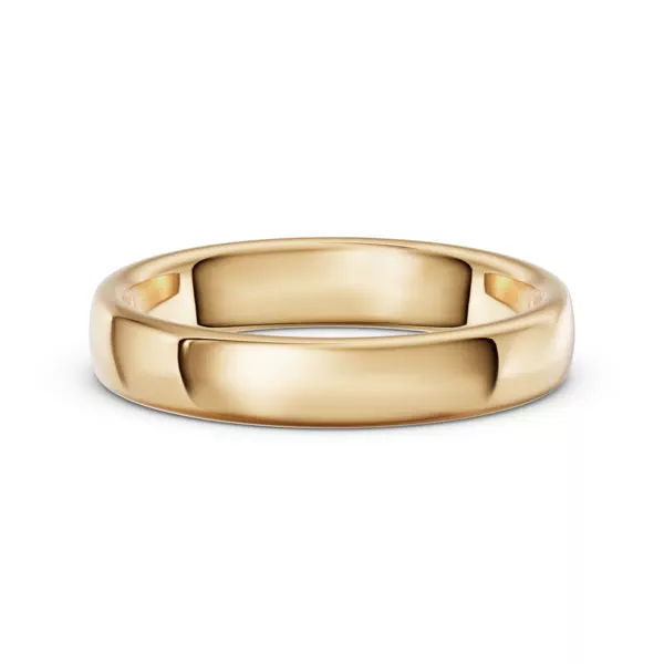 Euro Comfort-Fit Plain Band (4.5mm)