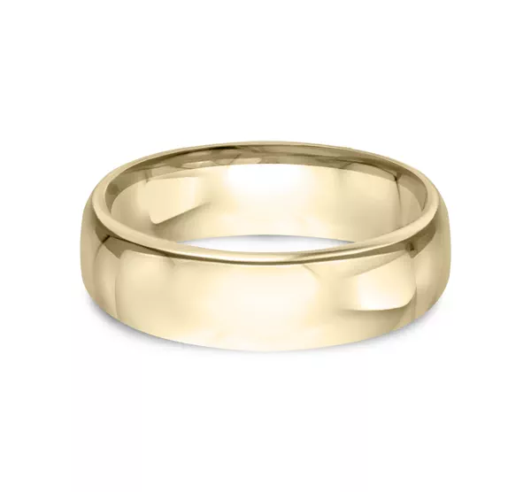 Euro Comfort-Fit Plain Band (6.5mm)