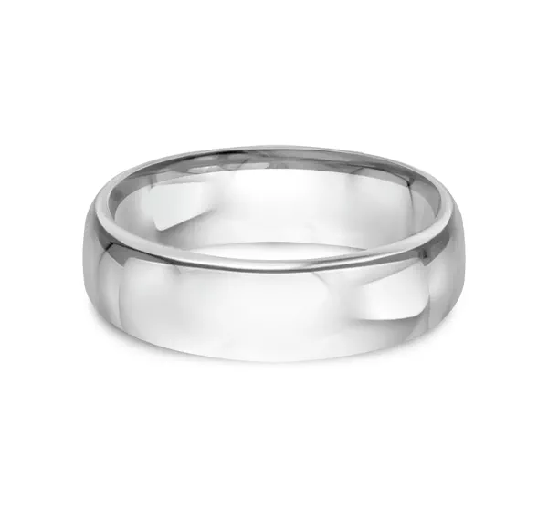 Euro Comfort-Fit Plain Band (6.5mm)