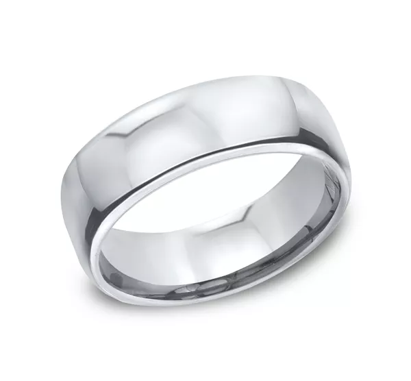Euro Comfort-Fit Plain Band (7.5mm)